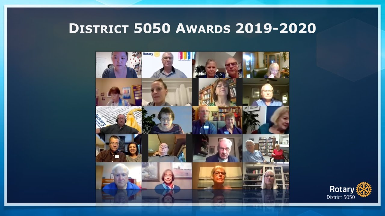 Rotary District 5050 Awards 2019 -2020