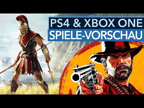 Red Dead Redemption 2 & Co. - Neue PS4- und Xbox-One-Spiele bis Weihnachten 2018