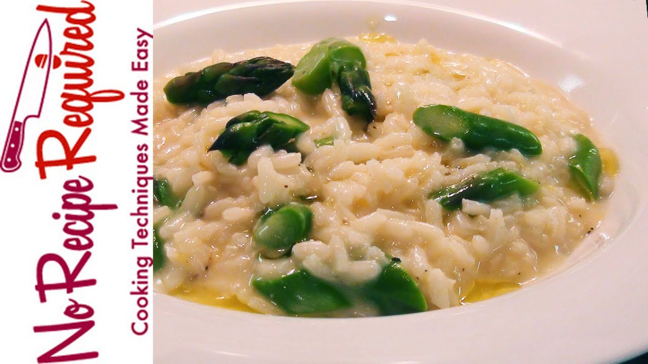 Risotto with Asparagus & Lemon - NoRecipeRequired.com
