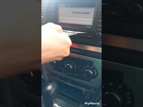 removing stuck CD from car CD player