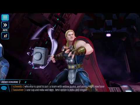 Nexus 5-9 - Ultimus Boss Fight - Marvel Strike Force - F2P