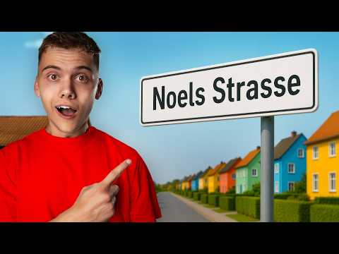 Ich hab eine offizielle Straße benannt!