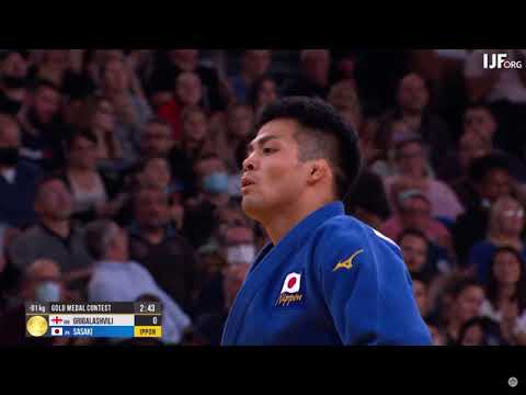 SASAKI vs GRIGALASHVILI - PARIS GS JUDO 2021 FINAL -81