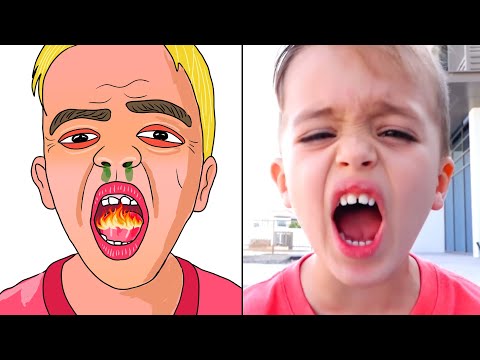 Vlad and nikki a compilation - new series in the house -funny drawing meme 😂