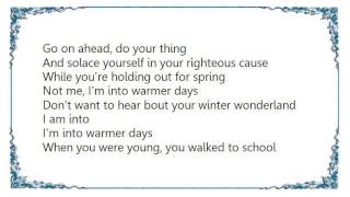 Blues Traveler - Warmer Days Lyrics