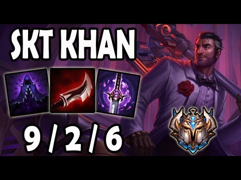 SKT Khan JAYCE vs VLADIMIR [ TOP ] Lol Challenger Korea