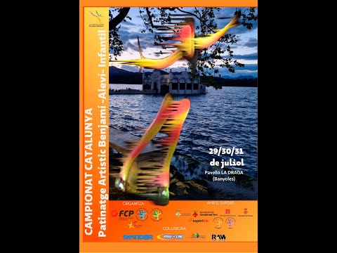 Campionat Catalunya patinatge artístic Benjamí-Aleví Banyoles '22