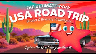 The Ultimate 7-Day Southwest USA Road Trip: Budget & Itinerary Breakdown #USA