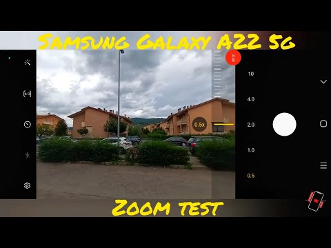 Samsung Galaxy A22 5G / M22 zoom test | 10X • 48Mpx | Camera