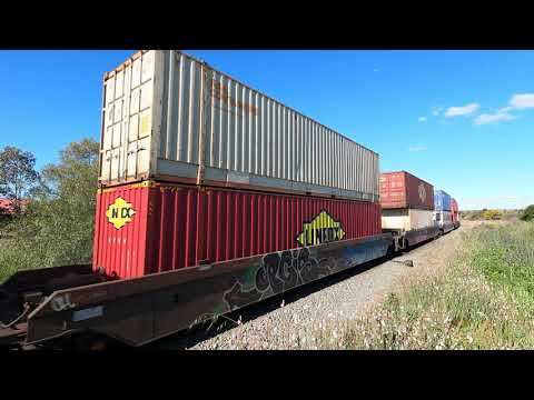 NR30 & NR28 at Ootha NSW.  Thu 16th Sep 2021