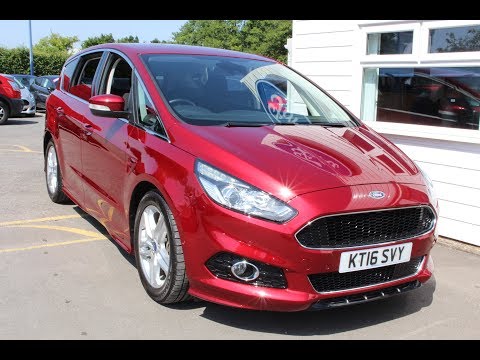 Ford S-MAX 2.0 (180ps) Titanium Sport TDCI in Ruby Red | Winford Ford