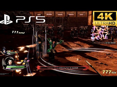 SAMURAI WARRIORS 5:BATTLE OF AKECHI CASTLE Gameplay (PS5) [4K60FPS]