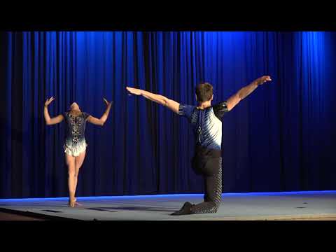 Noah und Ivana vom Akro Team Gossau - Sportakrobatik am Akro am Säntis 2019