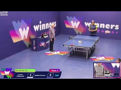 Winners League 13.10.21 Lyman Oleksandr - Boklah Roman 17:30