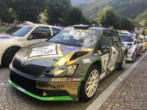 Video Rally Camera Car - Rally Valli Ossolane 2018 (Fornara - Gria) Skoda R5