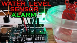 Measure Water Level With Arduino Detection Sensor Module - Lesson 18 Elegoo Mega Kit Uno Tutorial