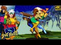 X Men Vs Street Fighter Rogue Gambit Arcade 1996 4K 60FPS