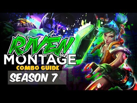 Riven Combo Guide! - Animation cancel - Riven Montage - The Shy Riven Montage