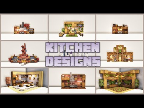 Minecraft: 8 Kitchen Design Ideas