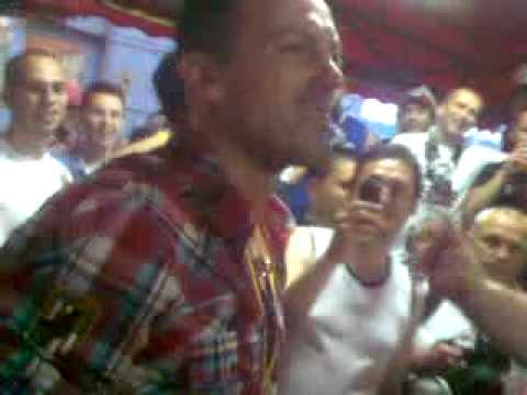 Cuic si Tenter, in mijlocul suporterilor