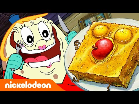 Capa de Bob Esponja | Bob Esponja frito para um jantar a dois!  | Nickelodeon em Português