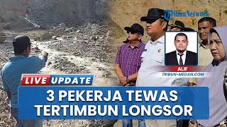 3 Pekerja Tewas Tertimpa Longsor di Tambang Batu Padas Asahan Sumut, 1 Orang Luka Berat