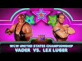 Vader Vs Lex Luger WCW Bash At The Beach