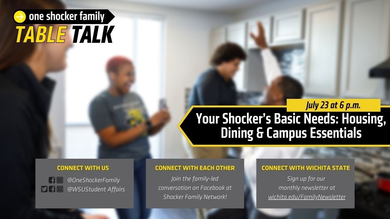 Your Shocker’s Basic Needs: Housing, Dining & Campus Essentials