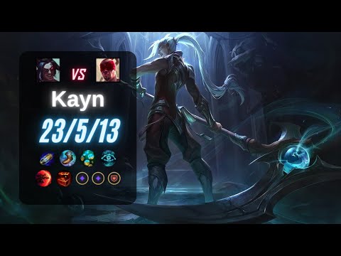 Kayn Jungle vs Lee Sin - EUW LoL Challenger 13.13