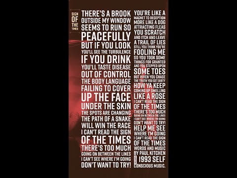 Paul Kitchen | Sign of the Times Reel