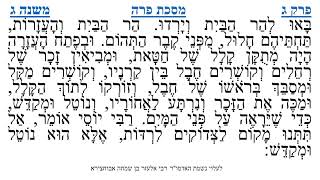 מסכת פרה פרק ג משנה ג