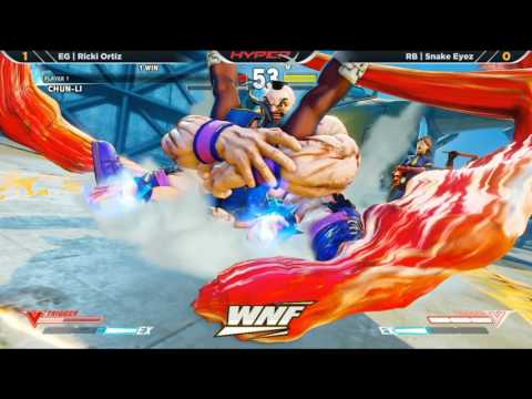FT3 - Snake Eyez (Zangief) vs Ricky Ortiz (Chun Li) - Street Fighter 5