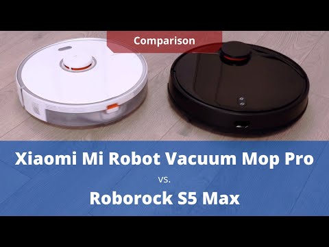 Roborock S5 Max vs. Xiaomi Mi Robot Vacuum Mop P Detailed Comparison