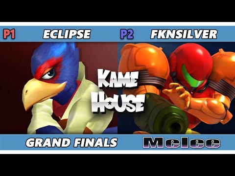 Kame House 135 GRAND FINALS - Eclipse (Falco) Vs. fknsilver (Samus) Smash Melee - SSBM