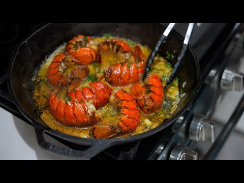 Lobster Tails Recipe With Creamy Garlic Mashed Potatoes | How To Make The Best Lobster Tail Recipe
