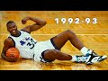 Rookie Of The Year Shaquille O Neal 1992 93 Full Season Highlights