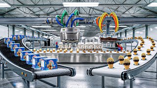 How Drumstick Ice Cream Cones Are Made In Factory