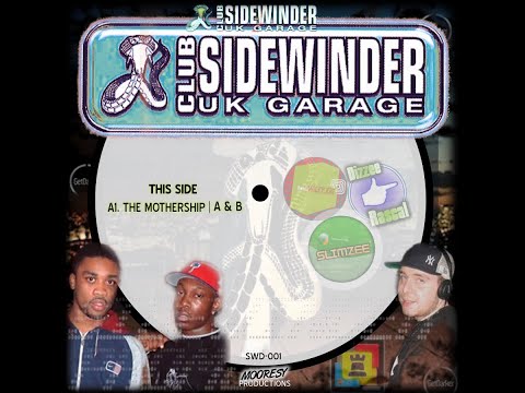 SIDEWINDER -- Dj Slimzee | Wiley Kat | Dizzee Rascal -- The Mothership   2002//2022  RENASTERED -808