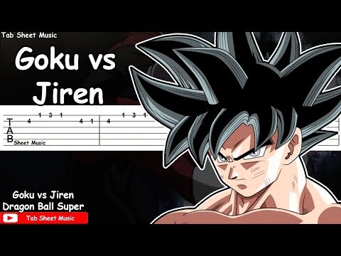 Dragon Ball Super - Goku vs Jiren Theme (Ultimate Battle) Guitar Tutorial Video