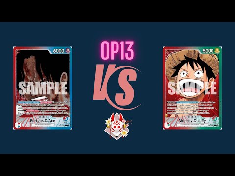 OP13 RU Ace vs RG Luffy!