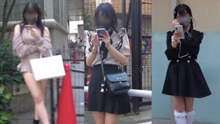 4K【大久保公園】病院周辺をお散歩👣⸒⸒6/21(水)夕方～美女だらけのP活立ち〇ぼ女子♡Walk in front of Okubo Park Hospital#okubopark