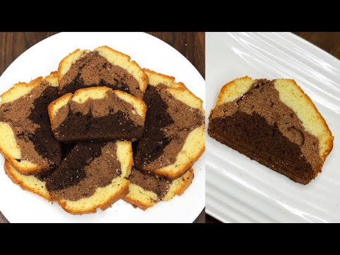 Chocolate Ombre Cake | 3 Layer Chocolate Ombre Butter Cake | Pound Cake