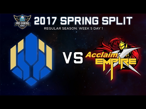 Pro Gaming Series 2017 Spring Split Week 5 Day 1 - IPT vs AEX