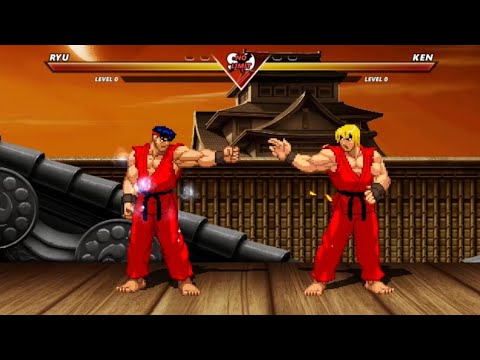 ICE POWER RYU vs FIRE POWER KEN - High Level Insane Fight !