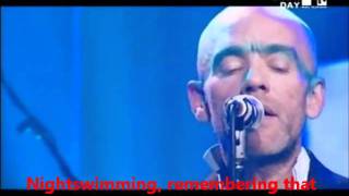 rem nightswimming lyrics live