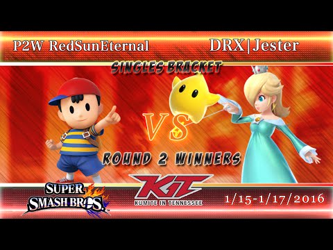 KiT2016 - P2W RedSunEternal (Ness) vs. DRX Jester (Rosalina) - WR2 - Smash 4 - Wii U