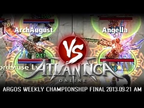 Argos Weekly 2013.09.21 AM Final: Angella vs. ArchAugust - Atlantica Online
