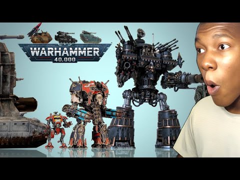 Imperium of Man Size Comparison - Warhammer 40K REACTION