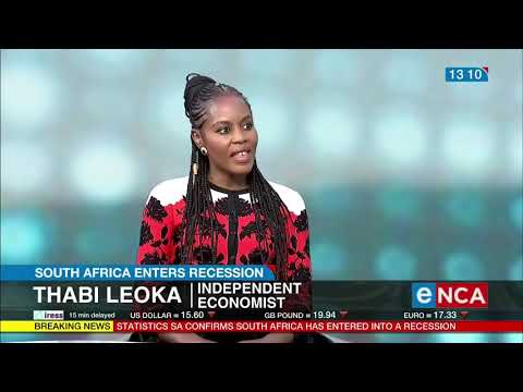 South Africa is in a recession once again