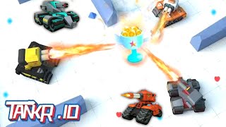 When tank fight became so fun & addictive | Tankr.io gameplay for Android / iOS